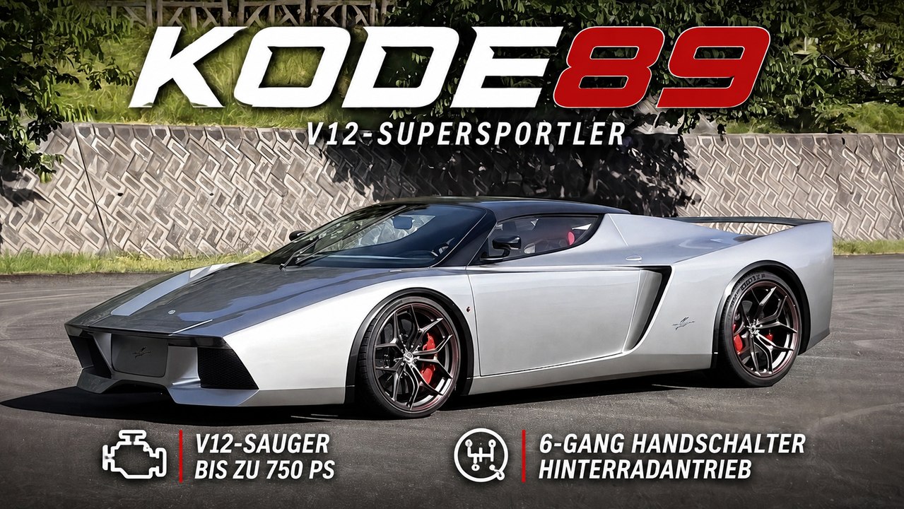 Kode89 von Ken Okuyama Cars: Handschalter mit V12-Power im Fokus