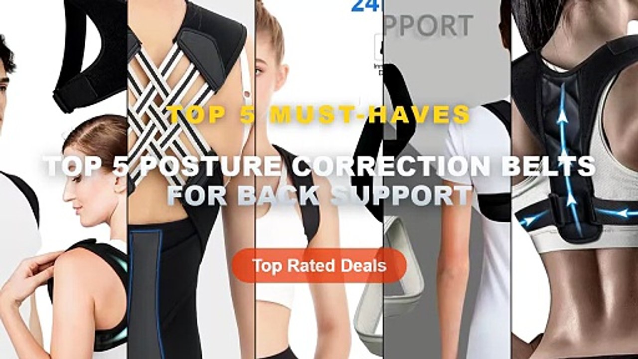 Top 5 Best Top 5 Posture Correction Belts For B...