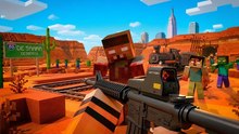 Apocalipsis zombi dentro de un tren en Minecraft