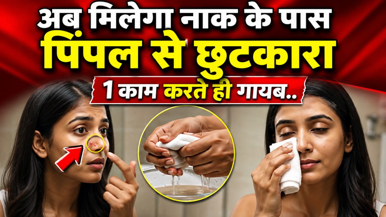 Nose Side Pimple Removal: नाक के किनारे पिंपल ह...