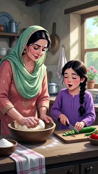 Mother and daughter