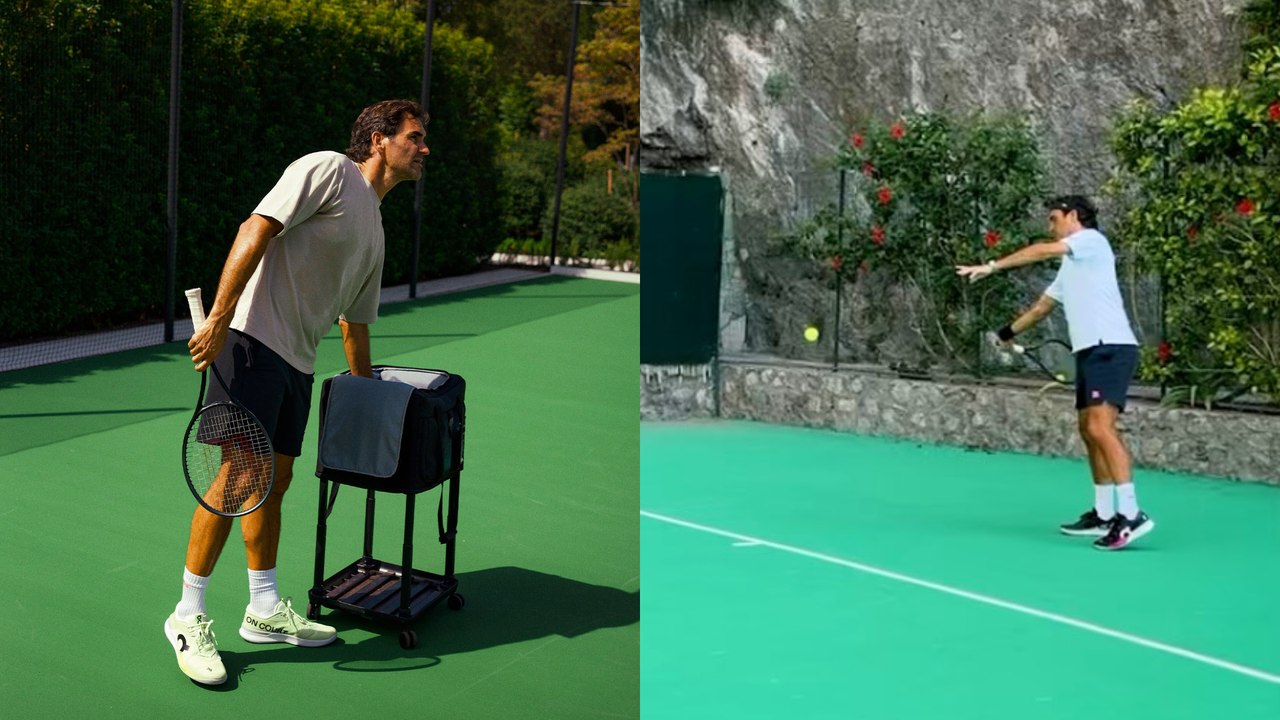 ATP 2026 - Roger Federer de nouveau raquette en...