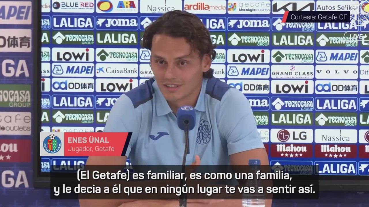 Mojica y Ünal presentados con el Getafe