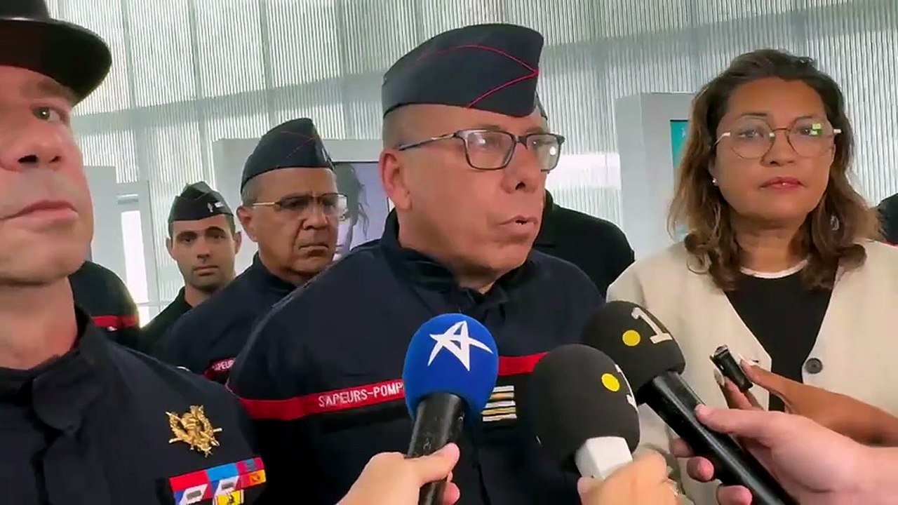 Sdis 974 : les 37 pompiers rentrent de leur mission dans le Var