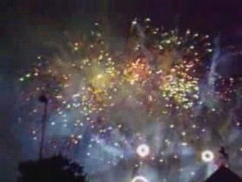 Feu d' Artifice 14 Juillet 2008 Paris Tour Eiffel Firework