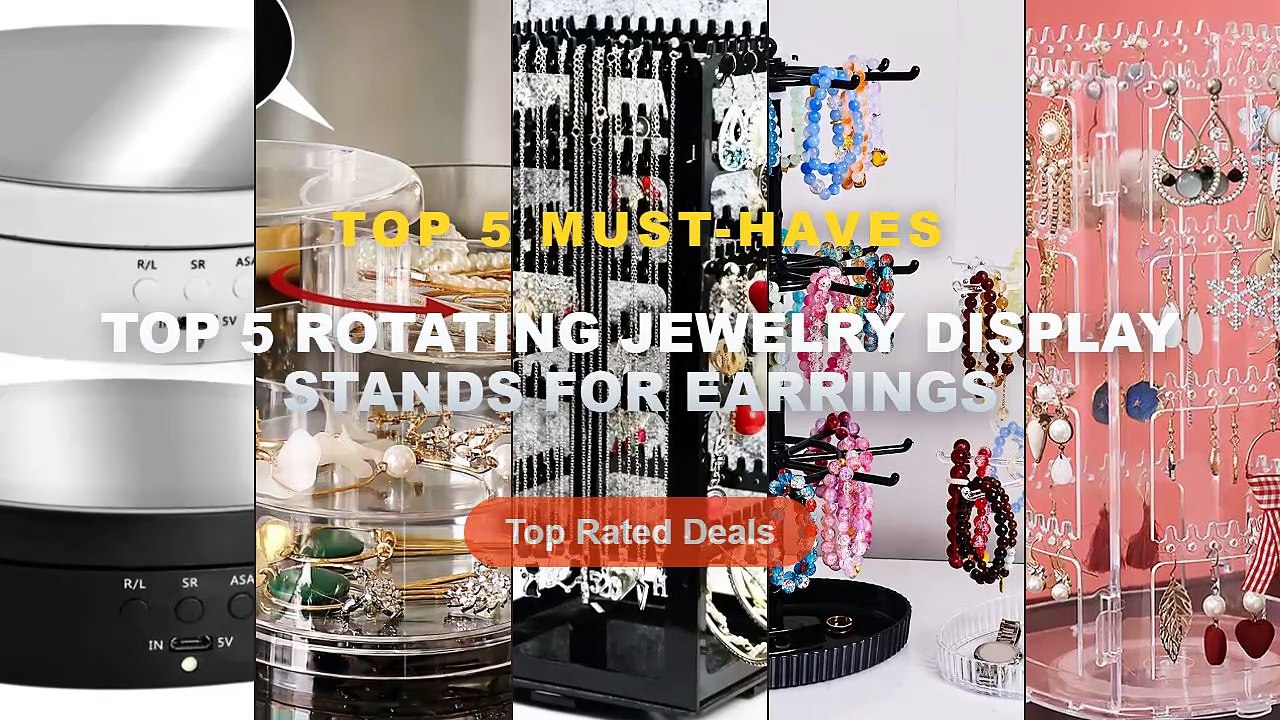 Amazing Top 5 Rotating Jewelry Display Stands F...
