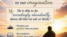 🙏 Good Morning Prayer | God Can Do More Than You Can Ask or Imagine | Ephesians 3:20–21 ❤️