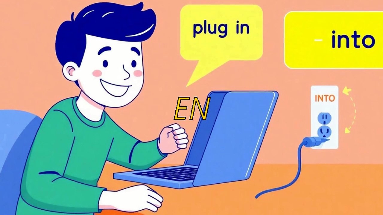 Phrasal Verbs en inglés - El truco para que cargue  PLUG IN