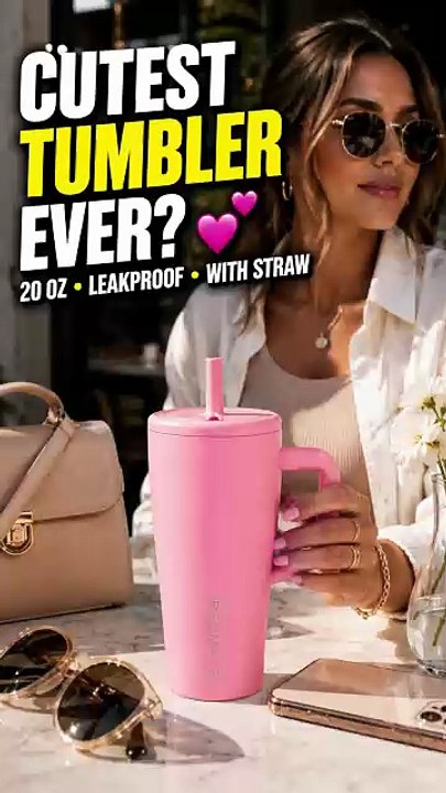 BrüMate Era 20 oz Tumbler with Handle & Straw –...
