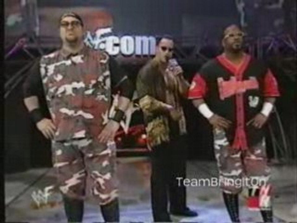 The 6 man table match is made