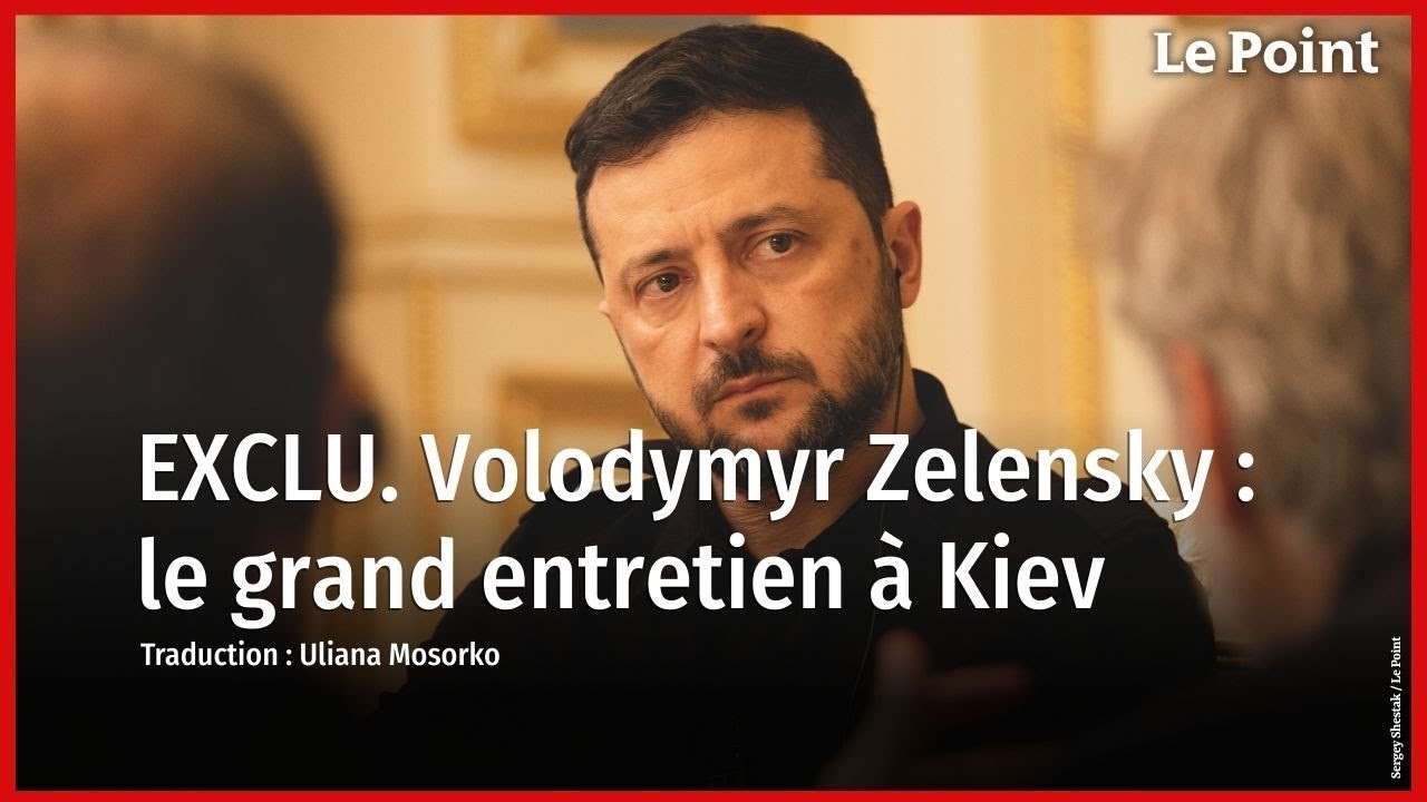 Septembre 2025 : Volodymyr Zelensky  le grand e...