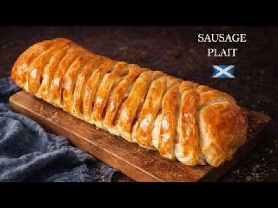 Sausage Plait | Giant Sausage Roll Recipe