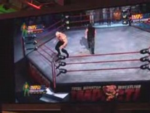E3 2008 - TNA Impact! -Jeux Vidéo -Playstation 2 -Gameplay