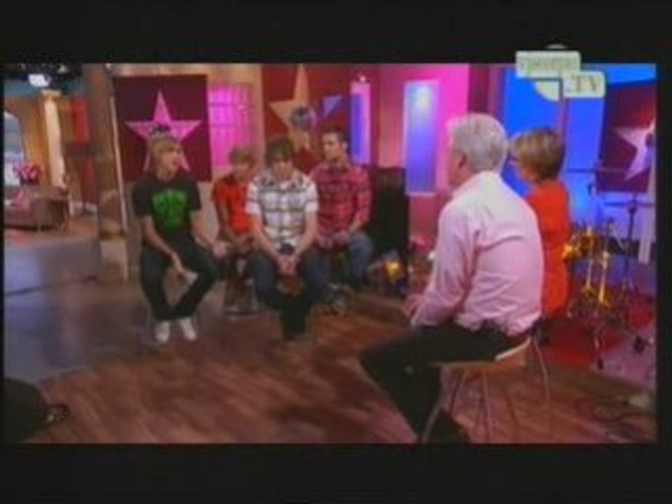 MCFLY - INTRO & INTERVIEW [THIS MORNING 16.07.08] VJS