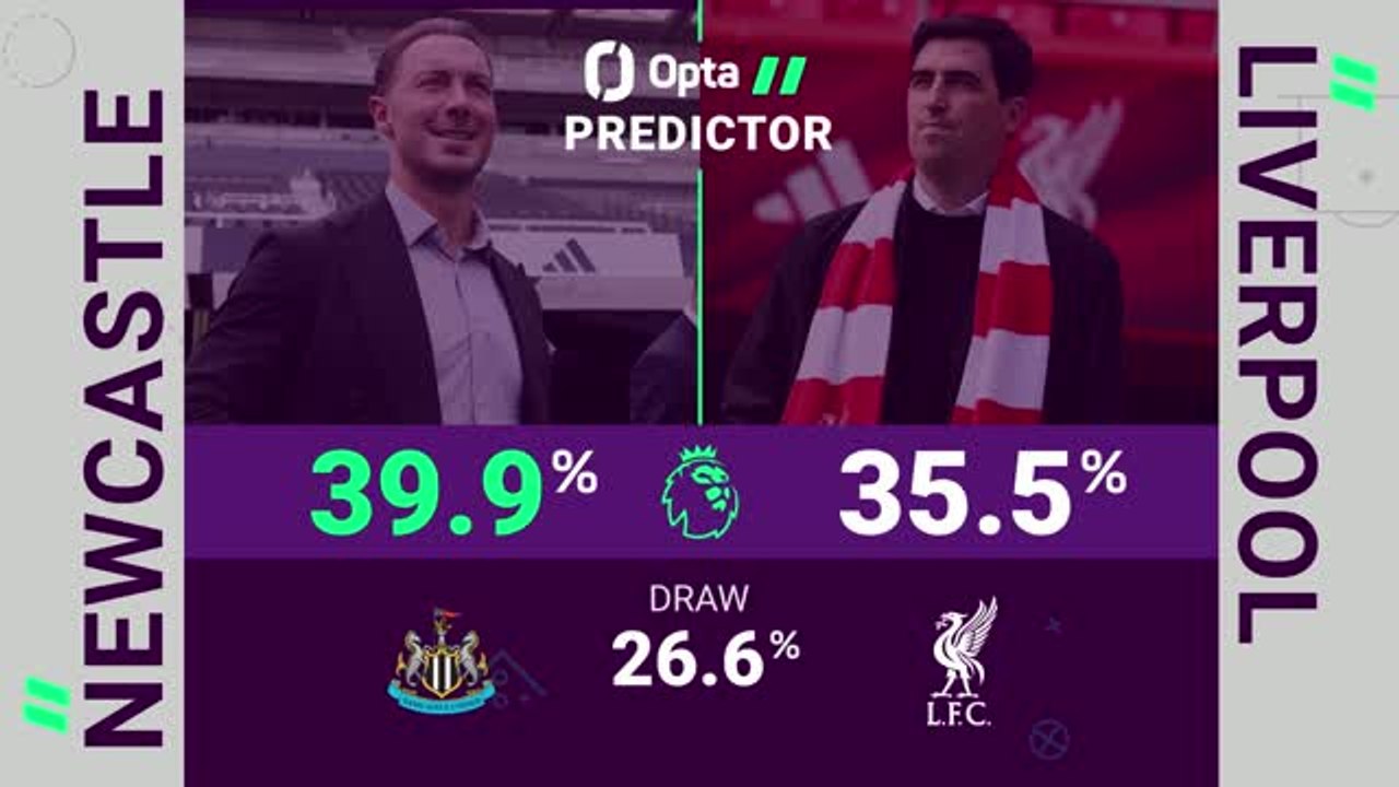 Newcastle v Liverpool - Opta Predictor