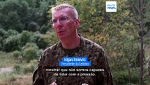 Linha da frente na fronteira: Letónia enfrenta migrantes, drones e receios de guerra