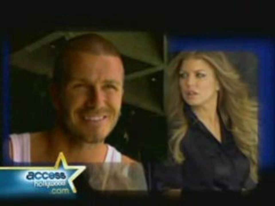 Fergie novo Photoshoot Motorola & david Beckham