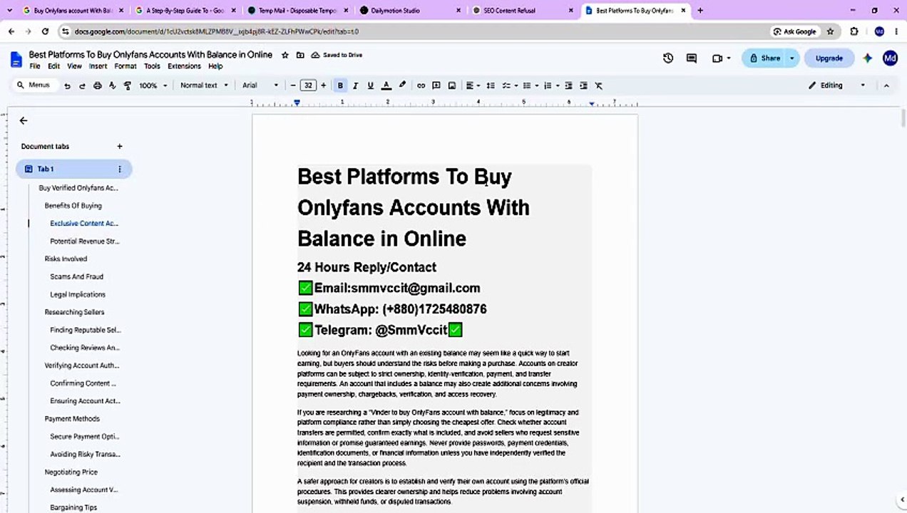 Fast Research Guide for Buying, OnlyFans Account With Balance