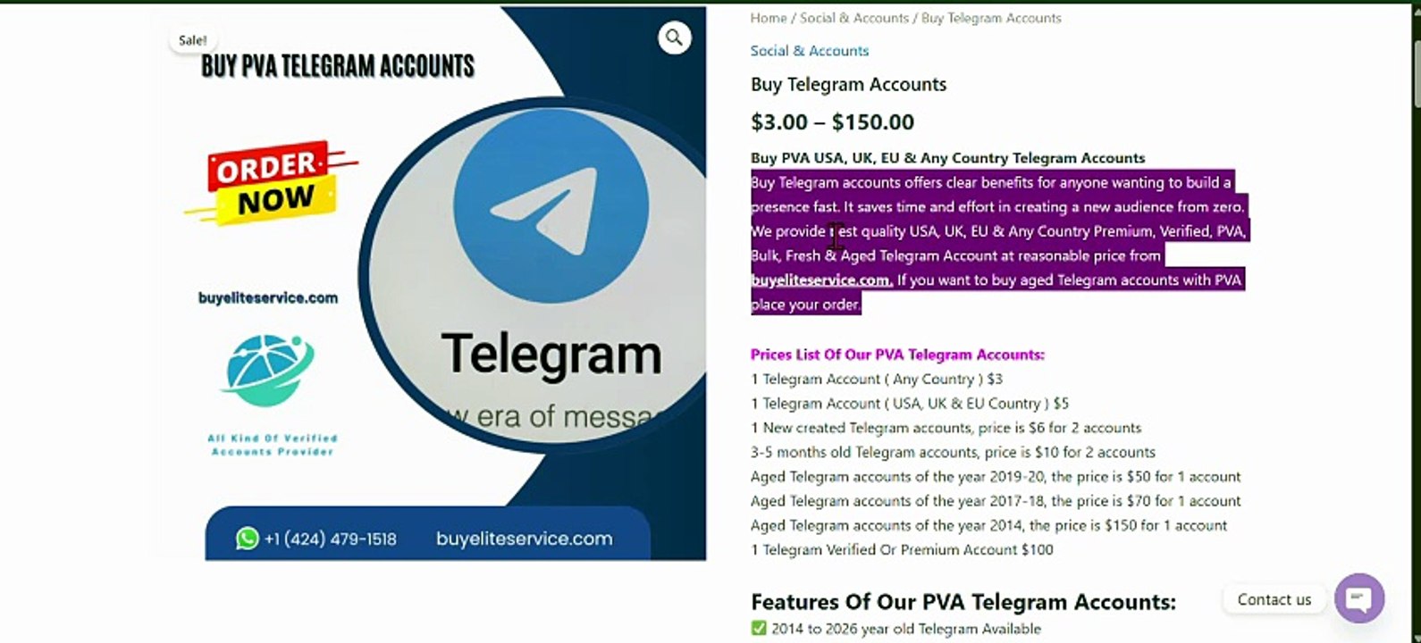 How & Where can I buy Telegram accounts? 2026-2027