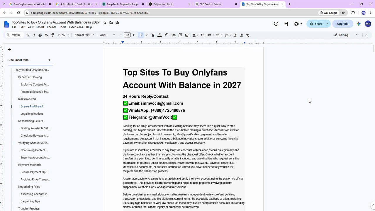 Where to Buy, OnlyFans Account With Balance in 2027: Important Facts