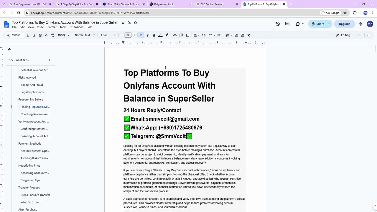 Where to Buy, OnlyFans Account With Balance in 2027: Marketplace Research