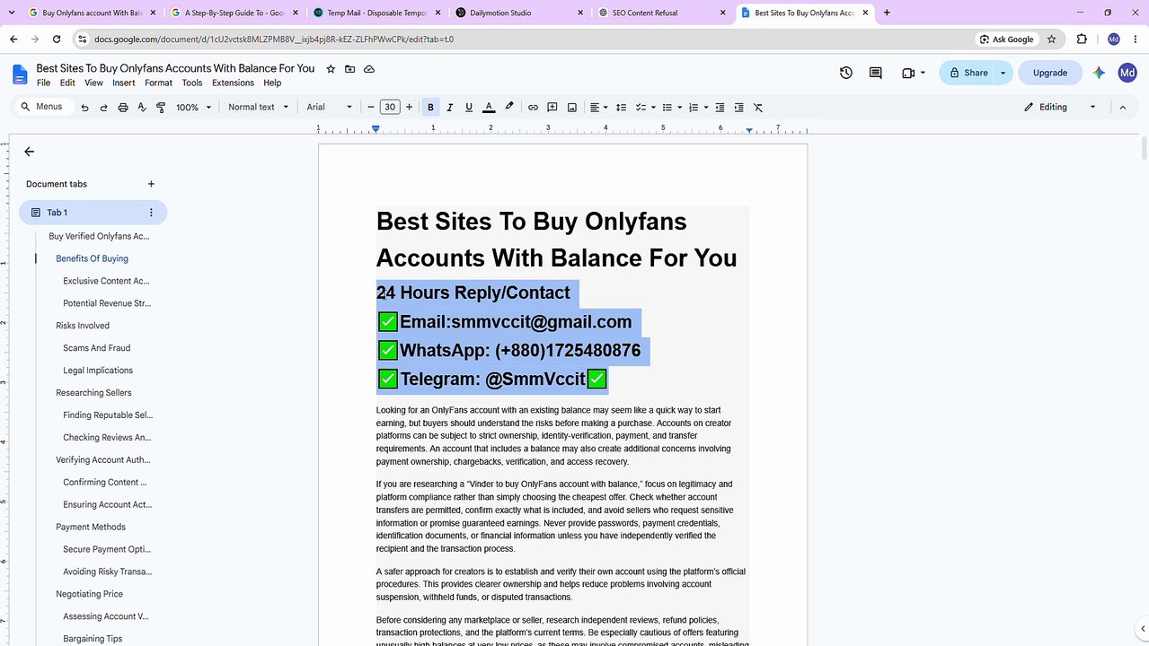 Quick Buyer Checklist for Buying, OnlyFans Account With Balance