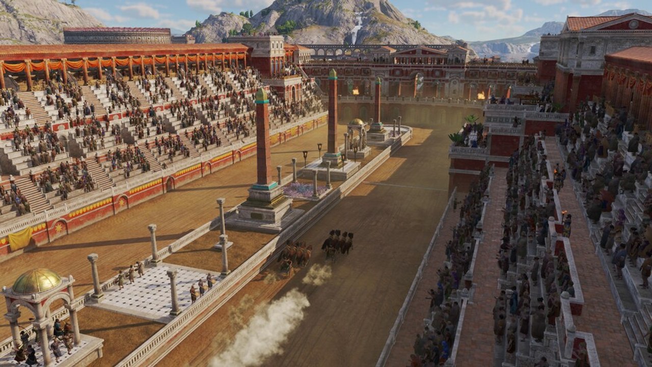 Anno 117: das hippodrom – wir gewinnen ein pferderennen in letzter sekunde!