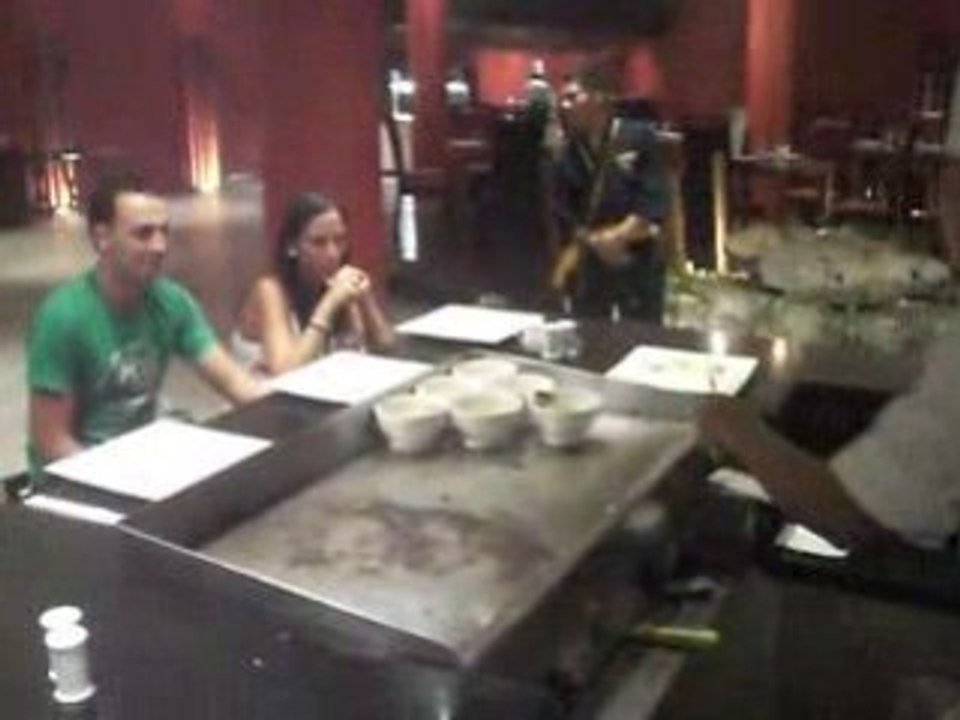 Cenando en el Japones del Sirenis