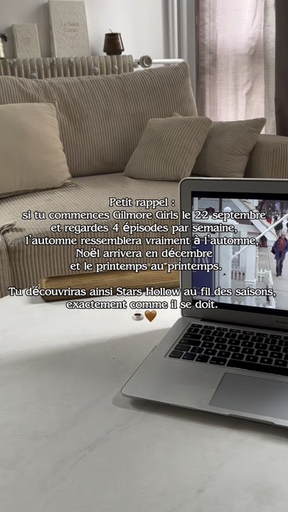 Petit rappel pour votre prochaine Gilmore Girls rewatch