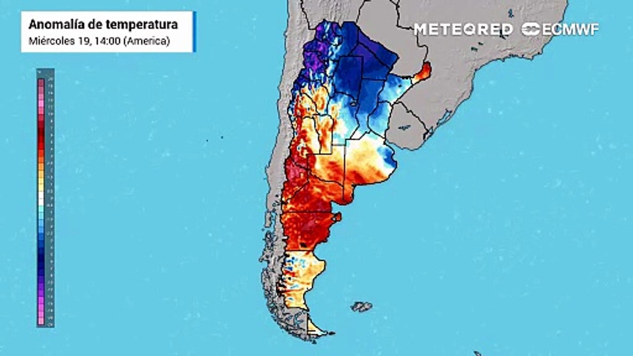 El frío polar vuelve a invadir Argentina