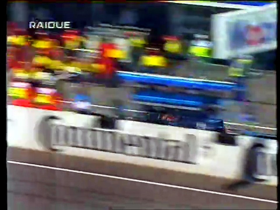 Gran Premio di Germania 1995: Verduzio non fa vedere i pit stop di Frentzen e A. Suzuki