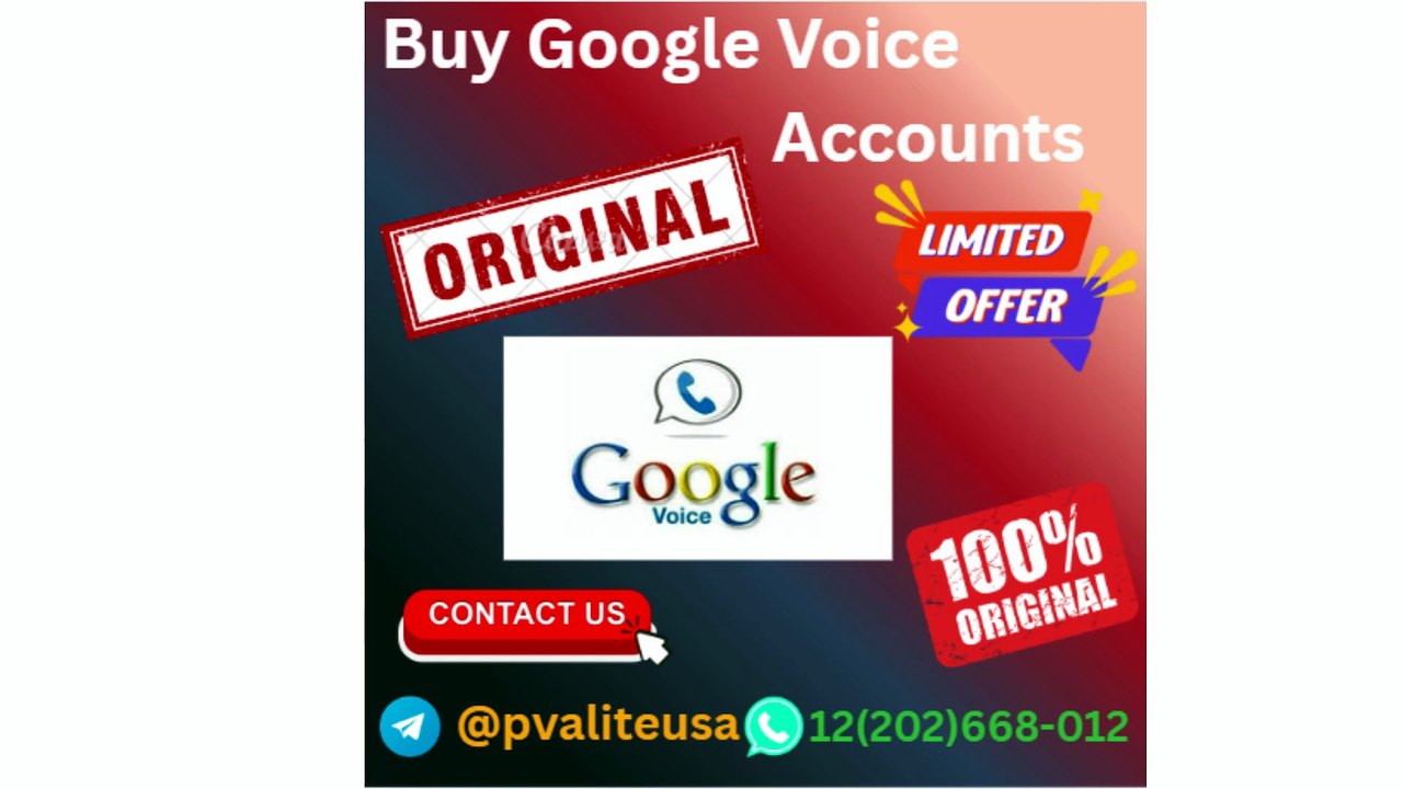 Top 11 Site To Buy Google Voice Accounts In This Time