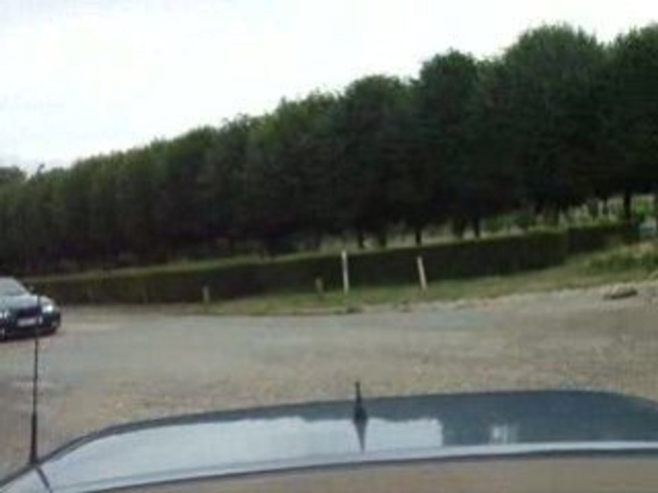 Arrivée au chateau