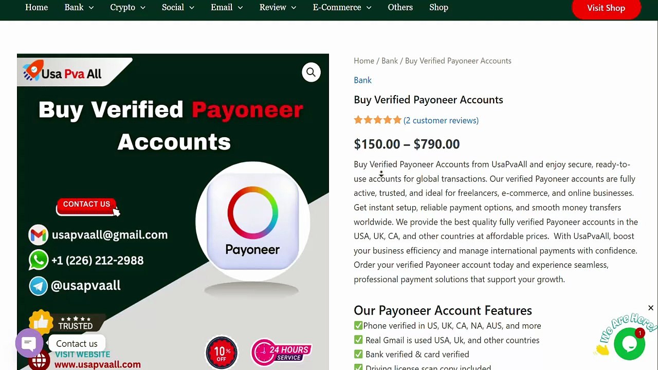 Where to Find the Easiest Ways to Buy Verified Payoneer Accounts
