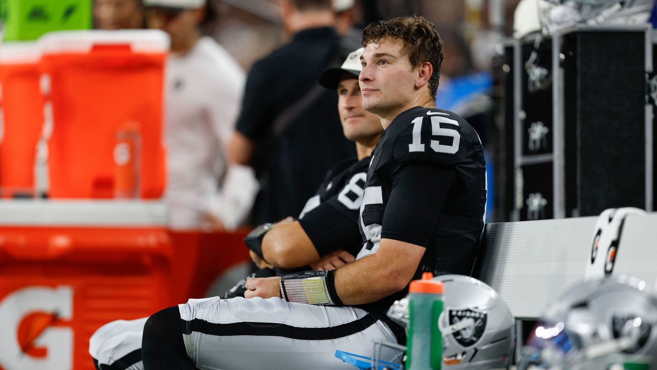 'Für uns ein positiver Tag': Raiders-QB Mendoza lobt Training gegen die Texans
