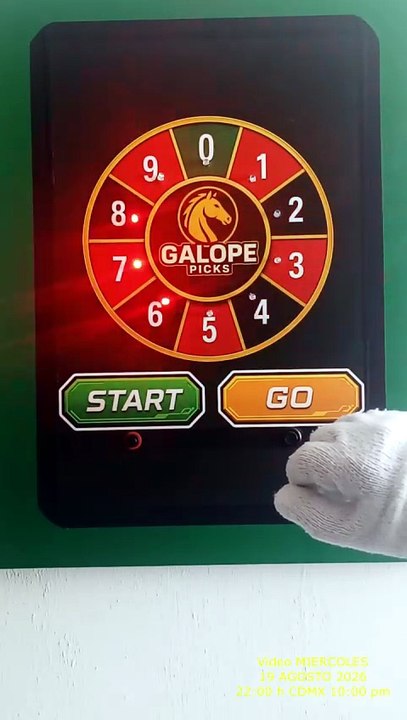 RULETA 19 AGOSTO 2026