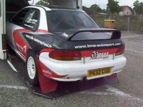 Subaru Impreza Deveza Rallye Terre des Causses 2008