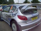 Chieusse 206 WRC rallye terre des causses rouerguats 2007