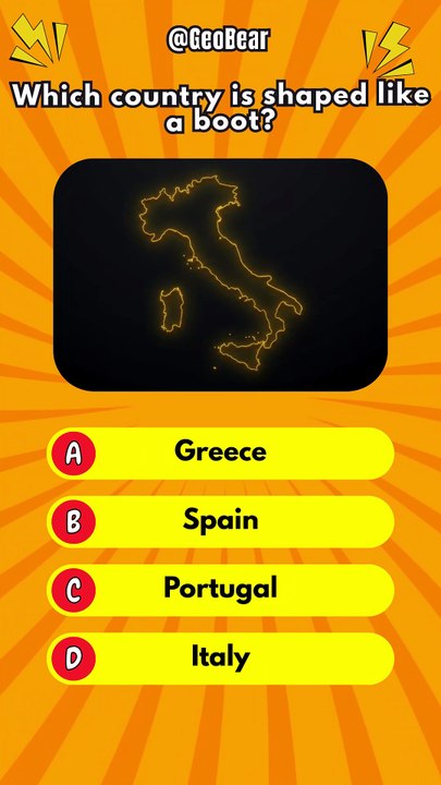 World Geography Quiz 🌍 | Boot-Shaped Country & Sahara Desert Challenge