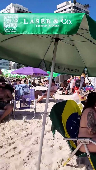 Ipanema Beach Brazil best blue sea ever BR Rio de Janeiro