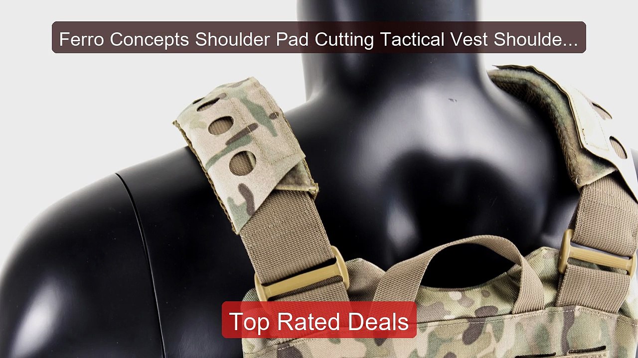 Ferro Concepts Shoulder Pad Cutting Tactical Vest Shoulder Pads