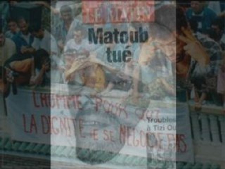Matoub lounes-azul se thmourth idhourar
