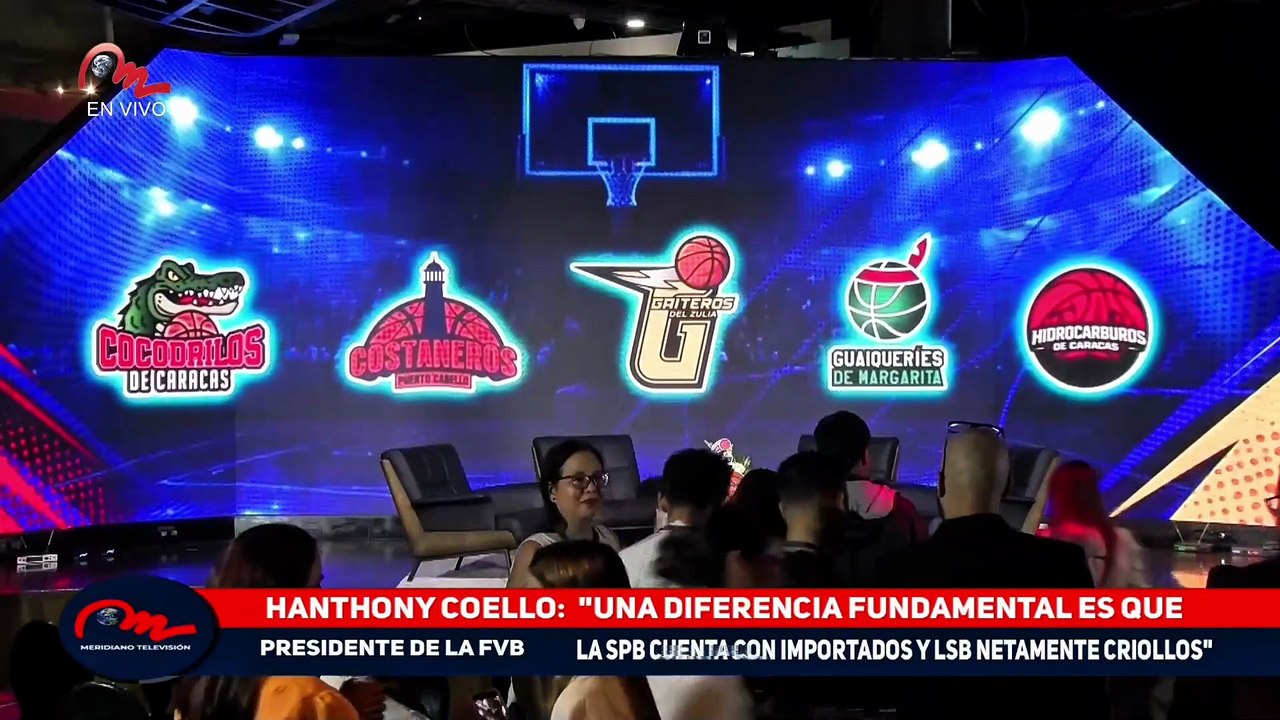 Lanzamiento de la Liga Superior de Baloncesto de Venezuela