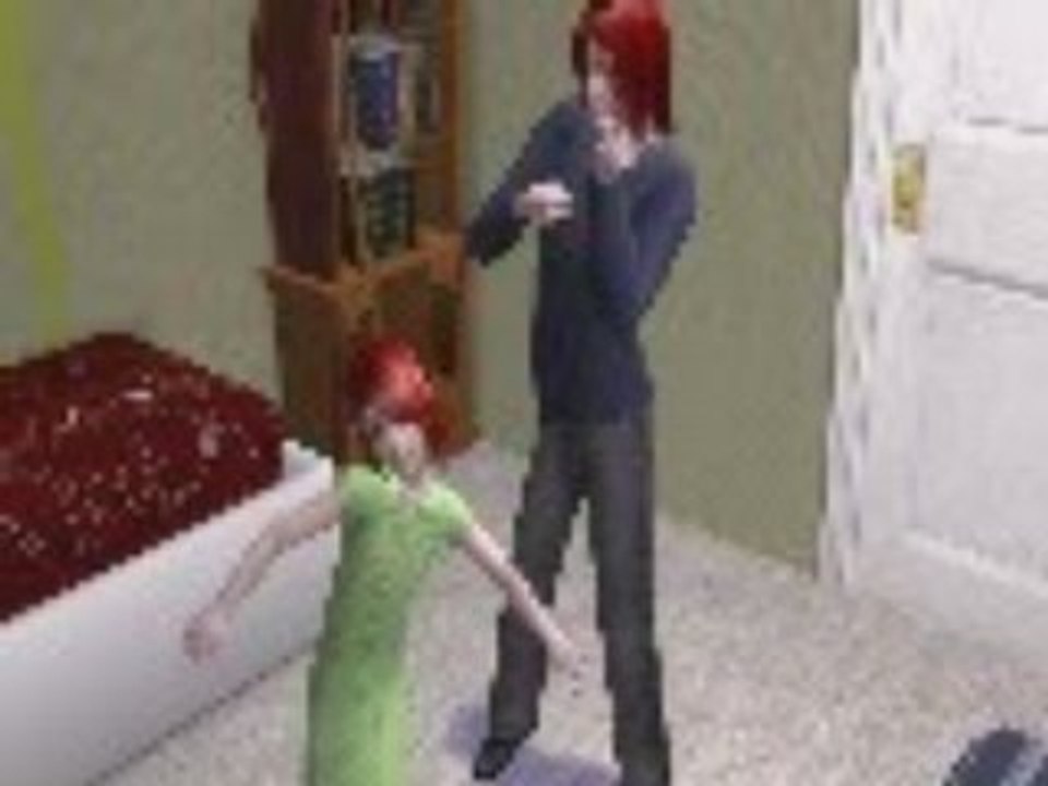 Sims qui dansent sur Rammstein