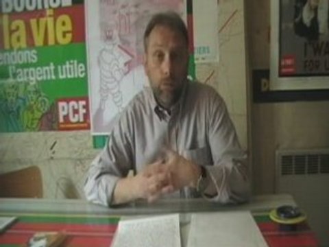 Eric Rivault, ouvrier chez Michelin Poitiers