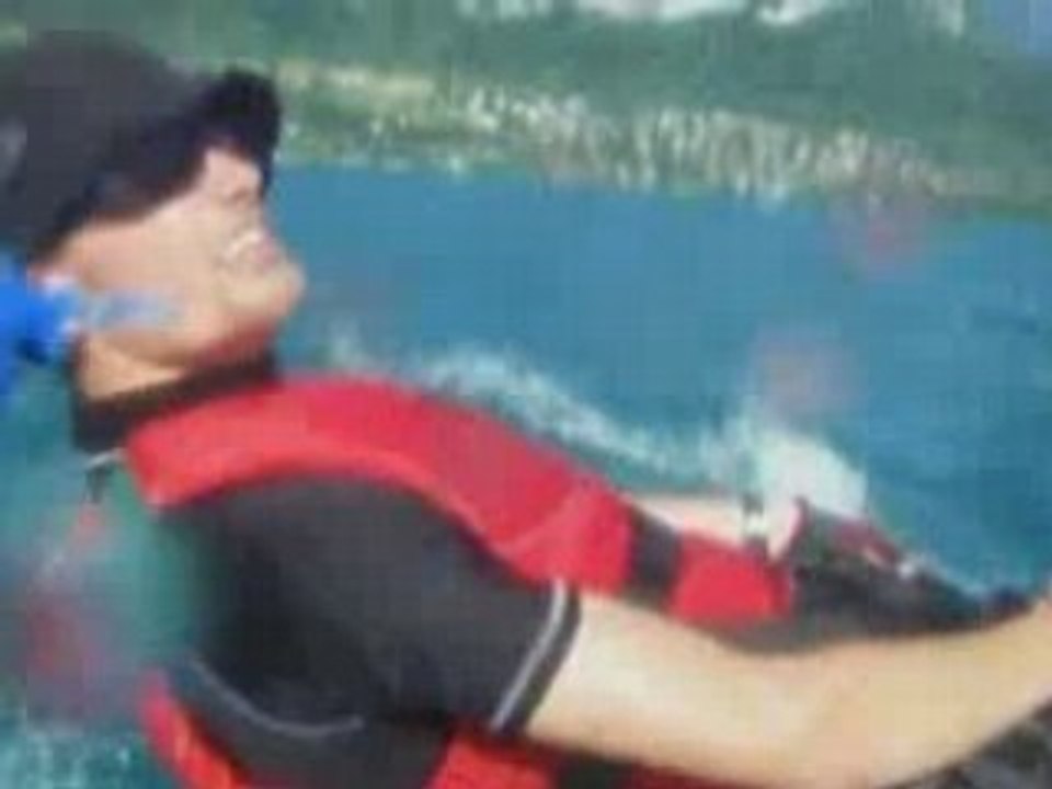 Au planning sur le lac d'Annecy