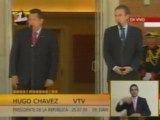 Chávez y Zapatero en rueda de prensa