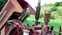 Tractor Fired Up After Water Removal #shorts