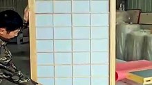 Vách ngăn kiểu nhật có ô mở phía dưới
