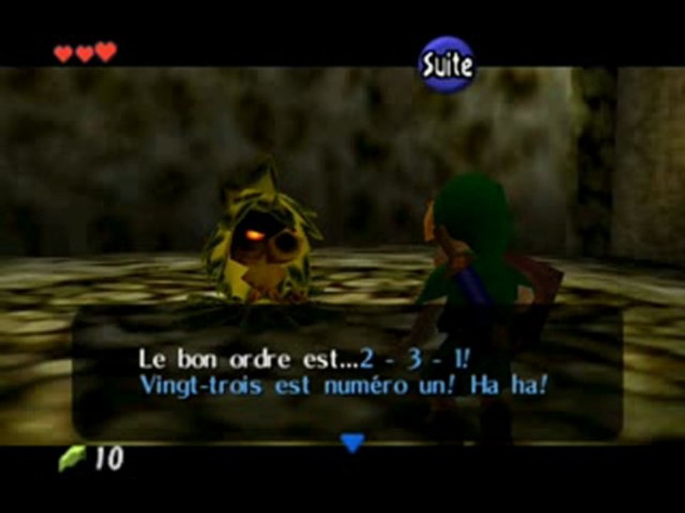 Zelda : OoT Walkthrough/03 Arbre Mojo (suite)